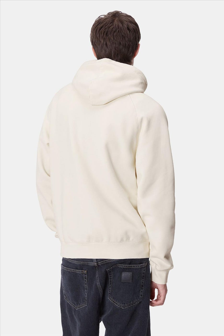 Carhartt WIP - Ecru Chase hoodie