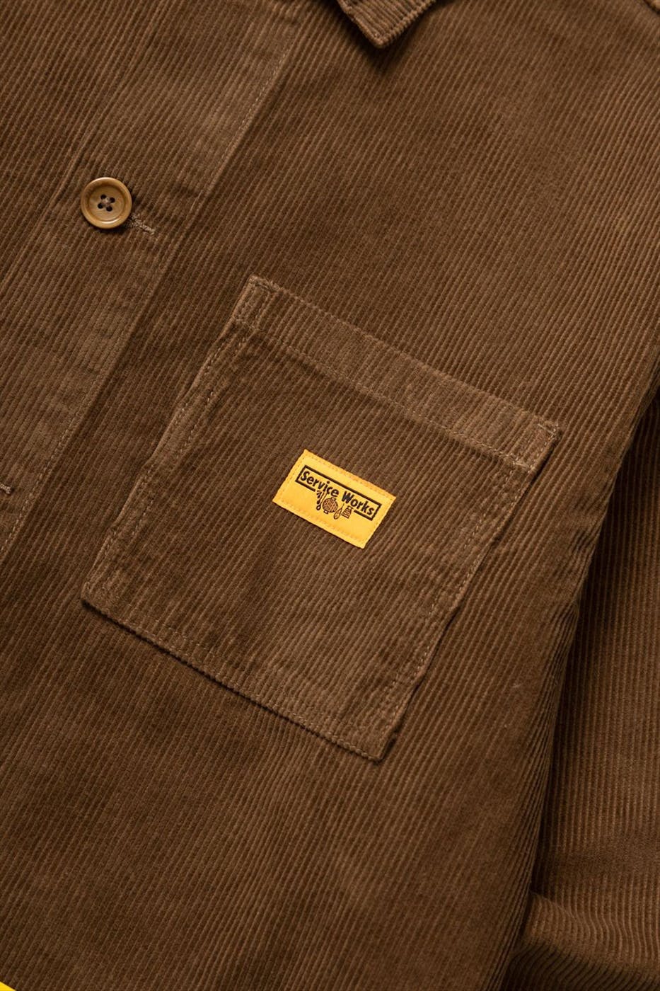Service Works - Bruin Corduroy Chore overhemdjas