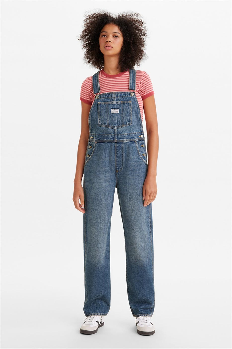 Levi's - Donkerblauwe Vintage Denim salopette