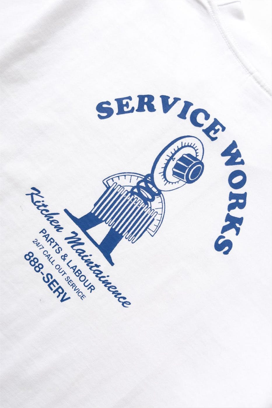 Service Works - Witte Maintainence T-shirt