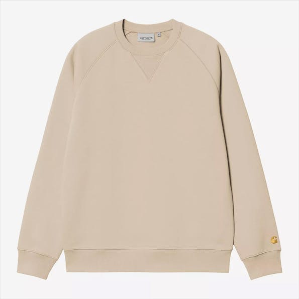 Carhartt WIP - Ecru Chase sweater