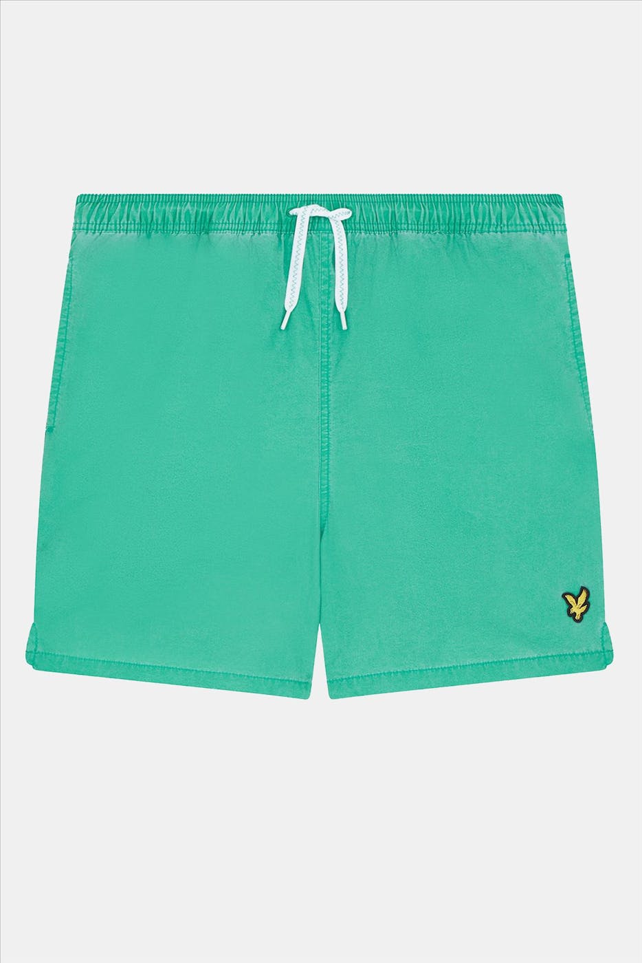 Lyle & Scott - Groene Salt Wash zwemshort