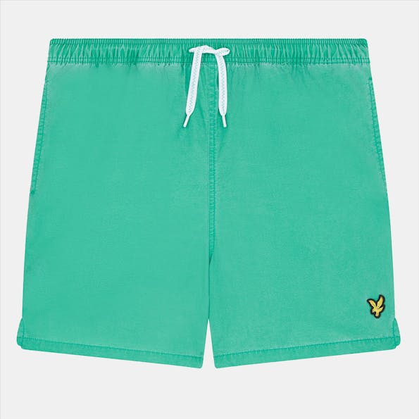 Lyle & Scott - Groene Salt Wash zwemshort