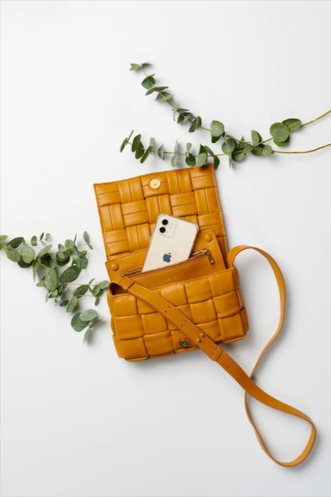 Noella - Bruine Brick bag