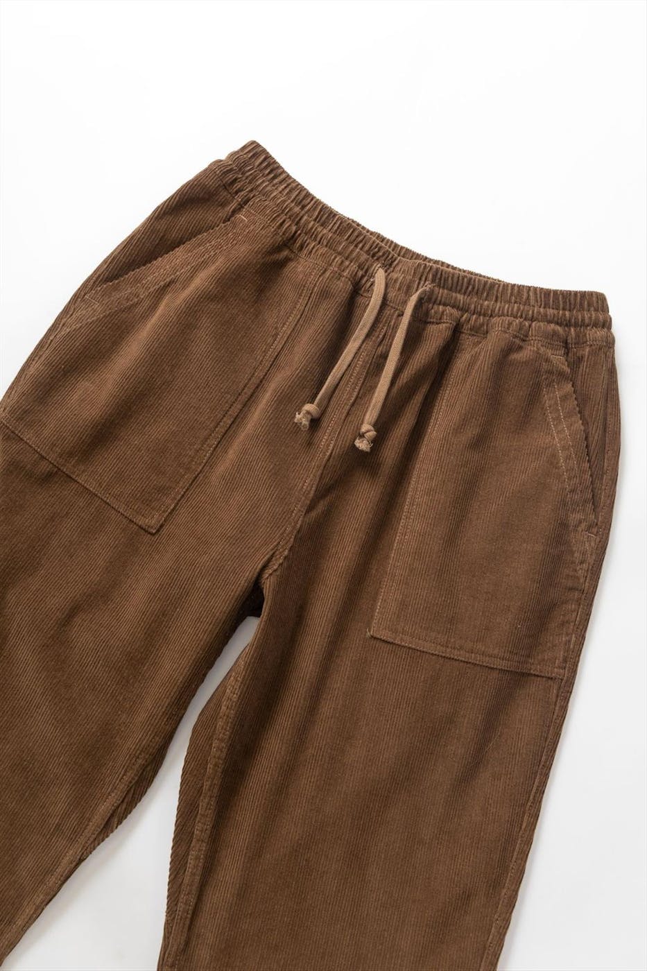 Service Works - Bruine Corduroy Chef broek