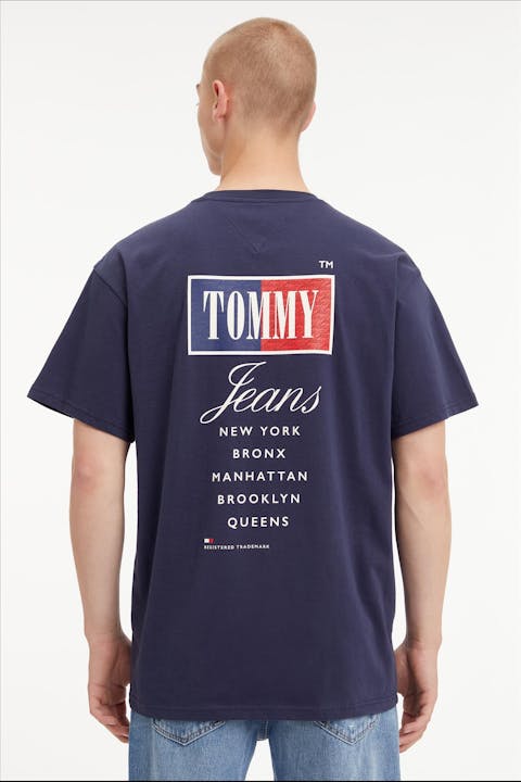Tommy Jeans - Donkerblauwe Timeless City T-shirt
