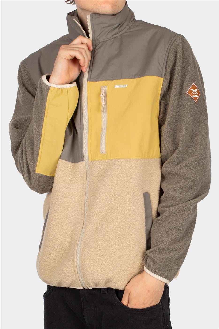 Iriedaily - Groene Auf Deck Fleece jas