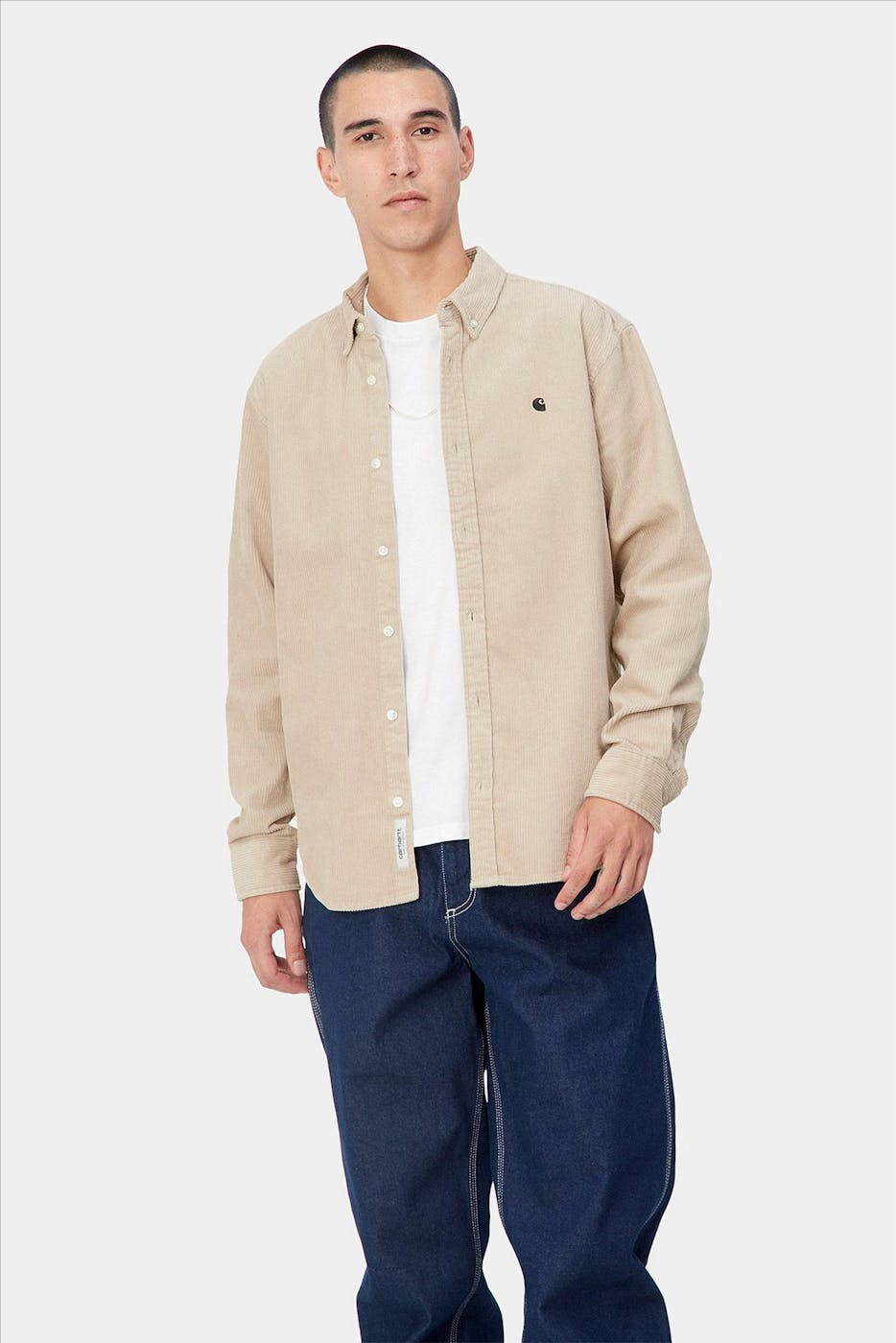 Carhartt WIP - Beige Madison Cord hemd