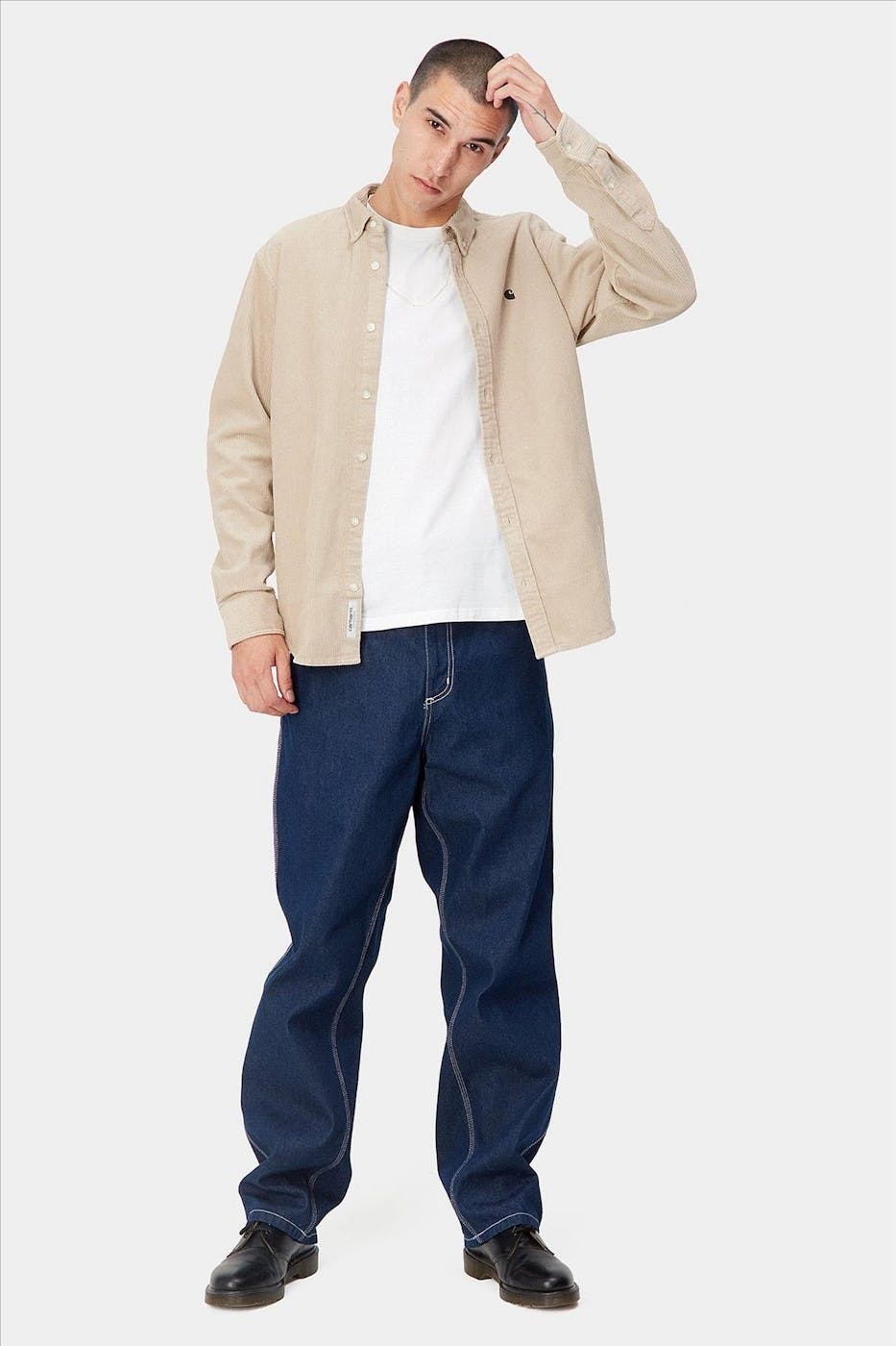 Carhartt WIP - Beige Madison Cord hemd