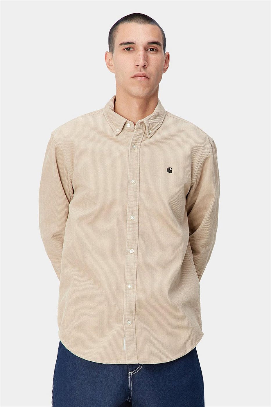 Carhartt WIP - Beige Madison Cord hemd