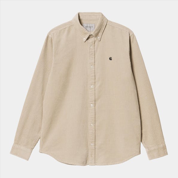 Carhartt WIP - Beige Madison Cord hemd