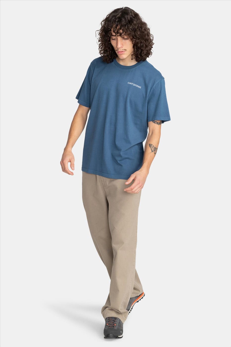 Element - Donkerblauwe Illusion T-shirt