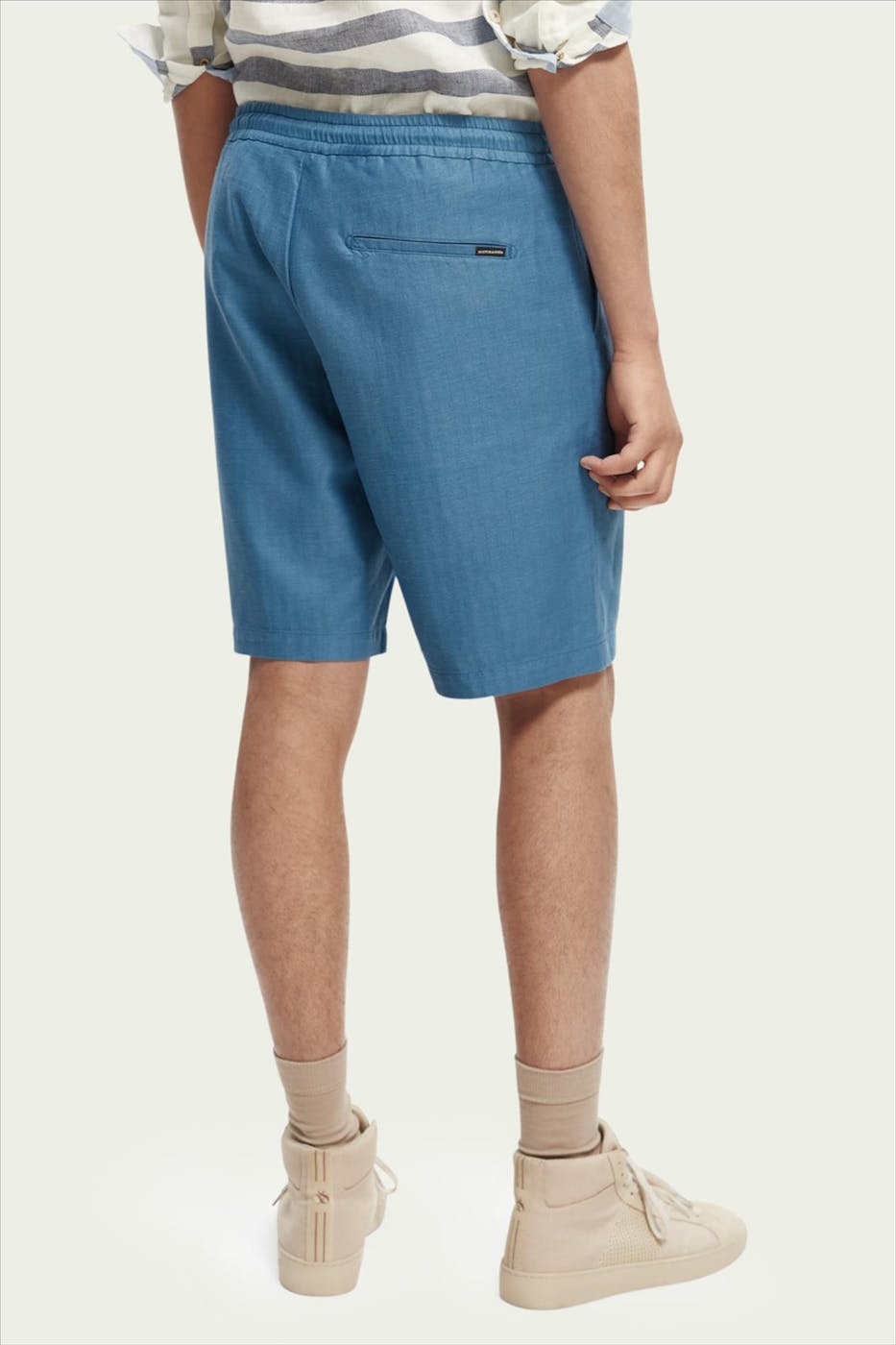 Scotch & Soda - Blauwe Fave short