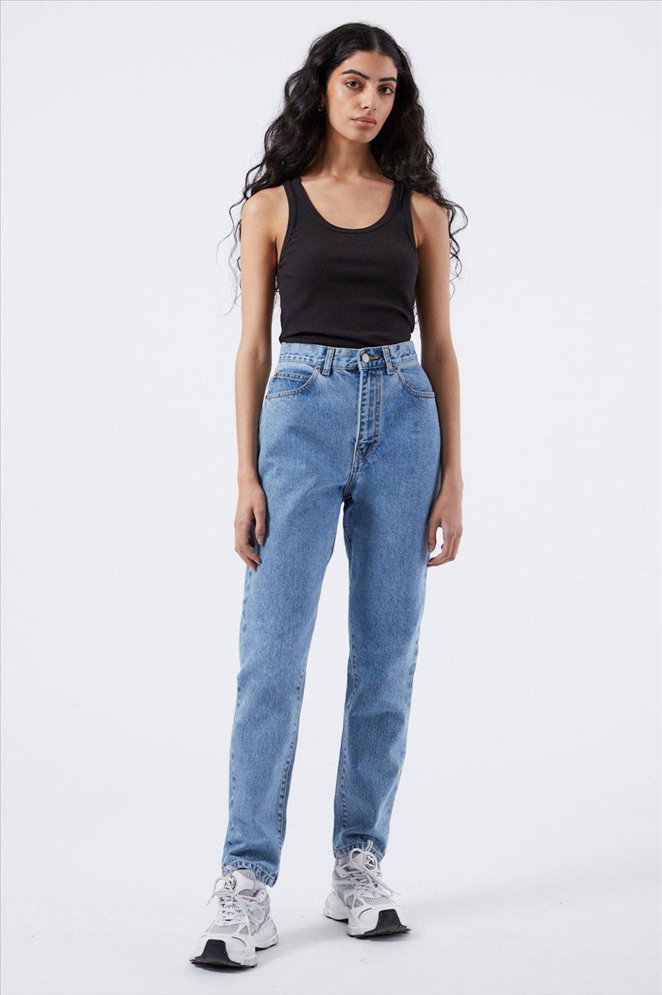 Dr. Denim - Nora - mom jeans high waist loose fit - indigo denim