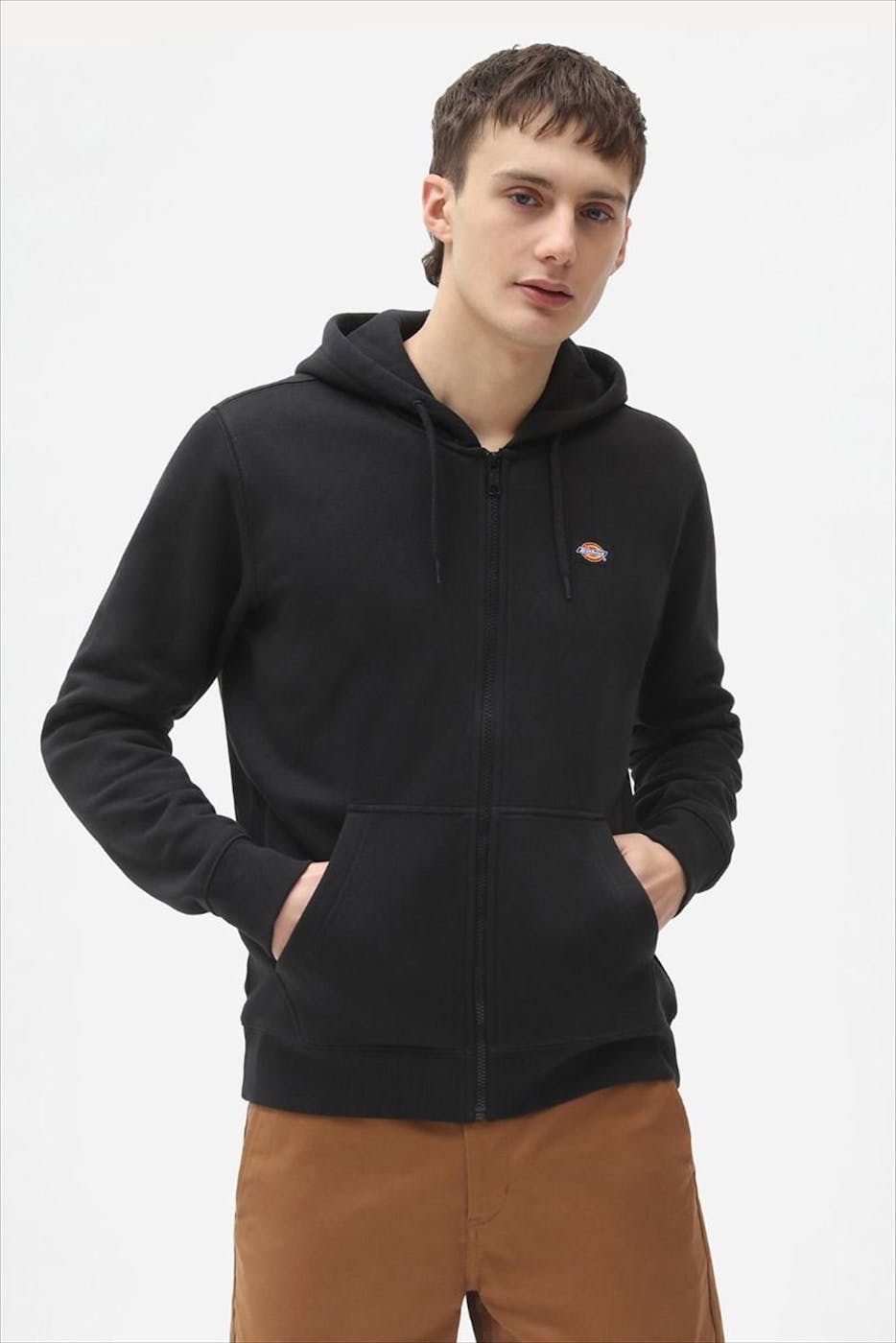 Dickies - Zwarte Oakport Zip hoodie