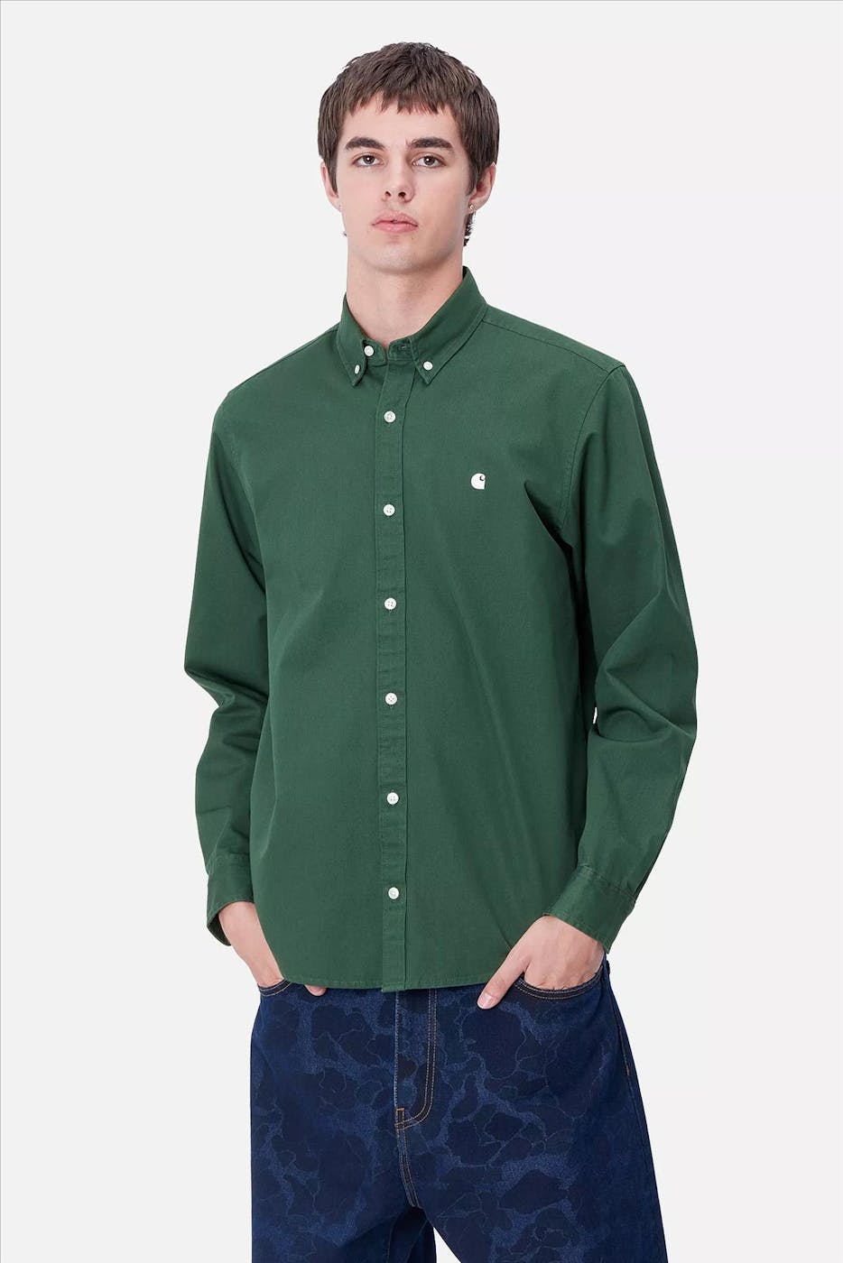 Carhartt WIP - Groen Madison hemd