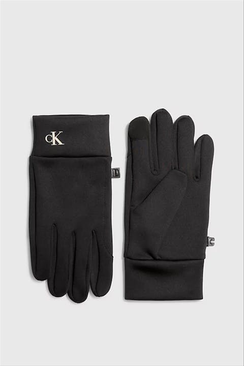 Calvin Klein Jeans - Zwarte Monologo handschoenen