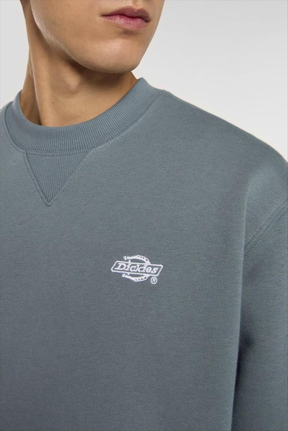 Dickies - Grijsblauwe Summerdale sweater