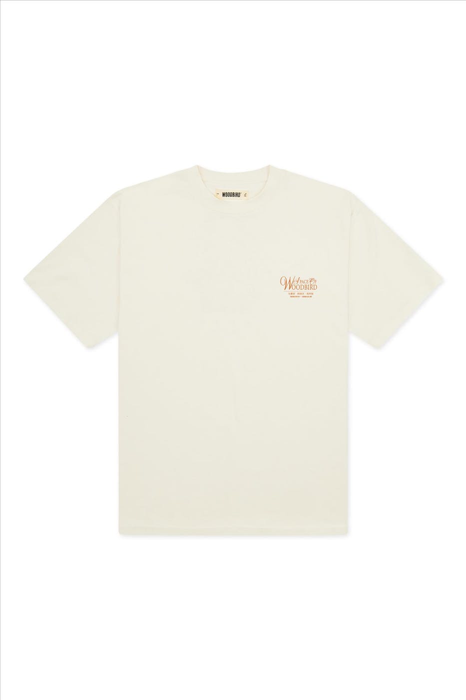 WOODBIRD - Ecru Baine Flower T-shirt