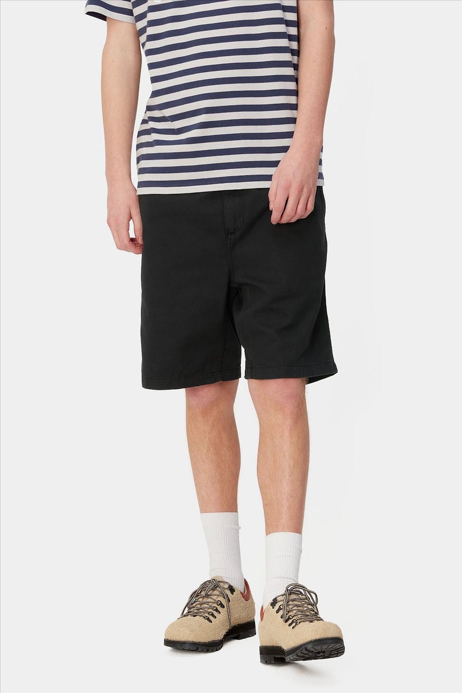 Carhartt WIP - Zwarte Flint short