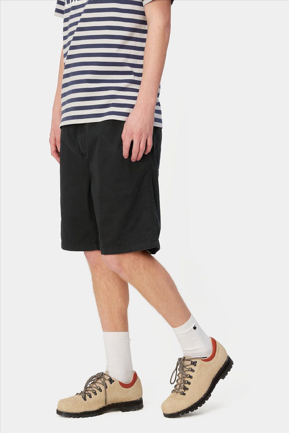Carhartt WIP - Zwarte Flint short