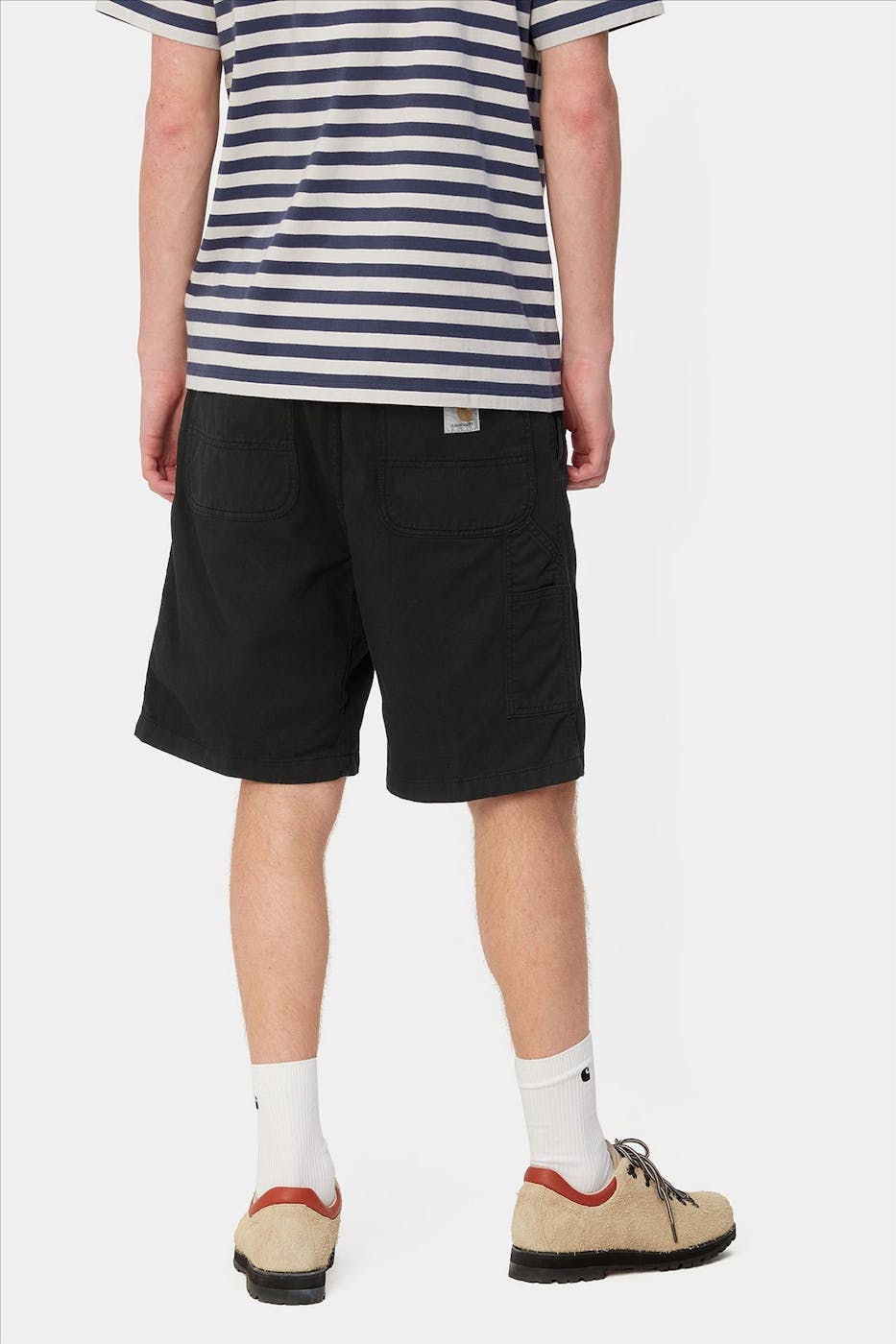 Carhartt WIP - Zwarte Flint short