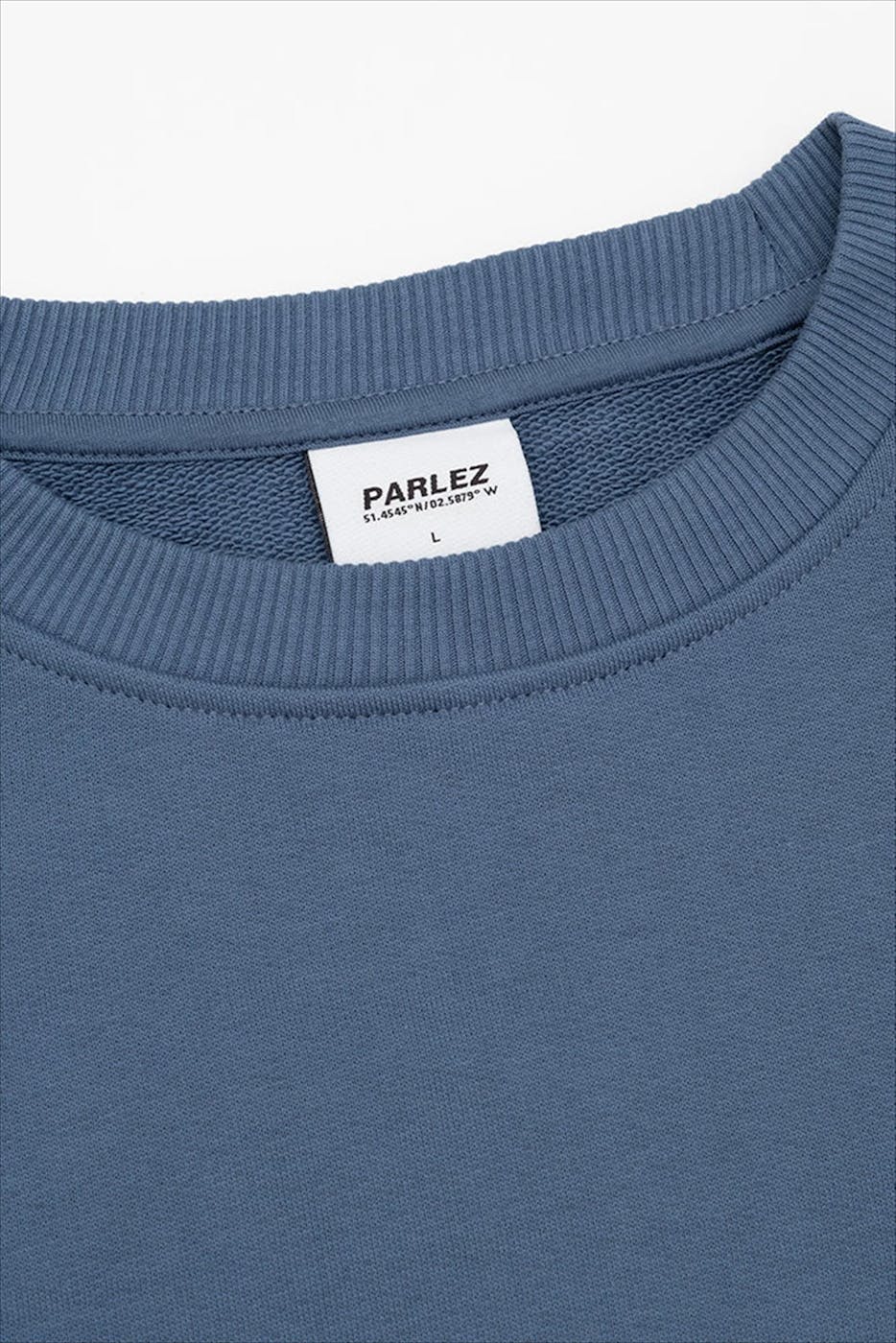 PARLEZ - Blauwe Vernon sweater