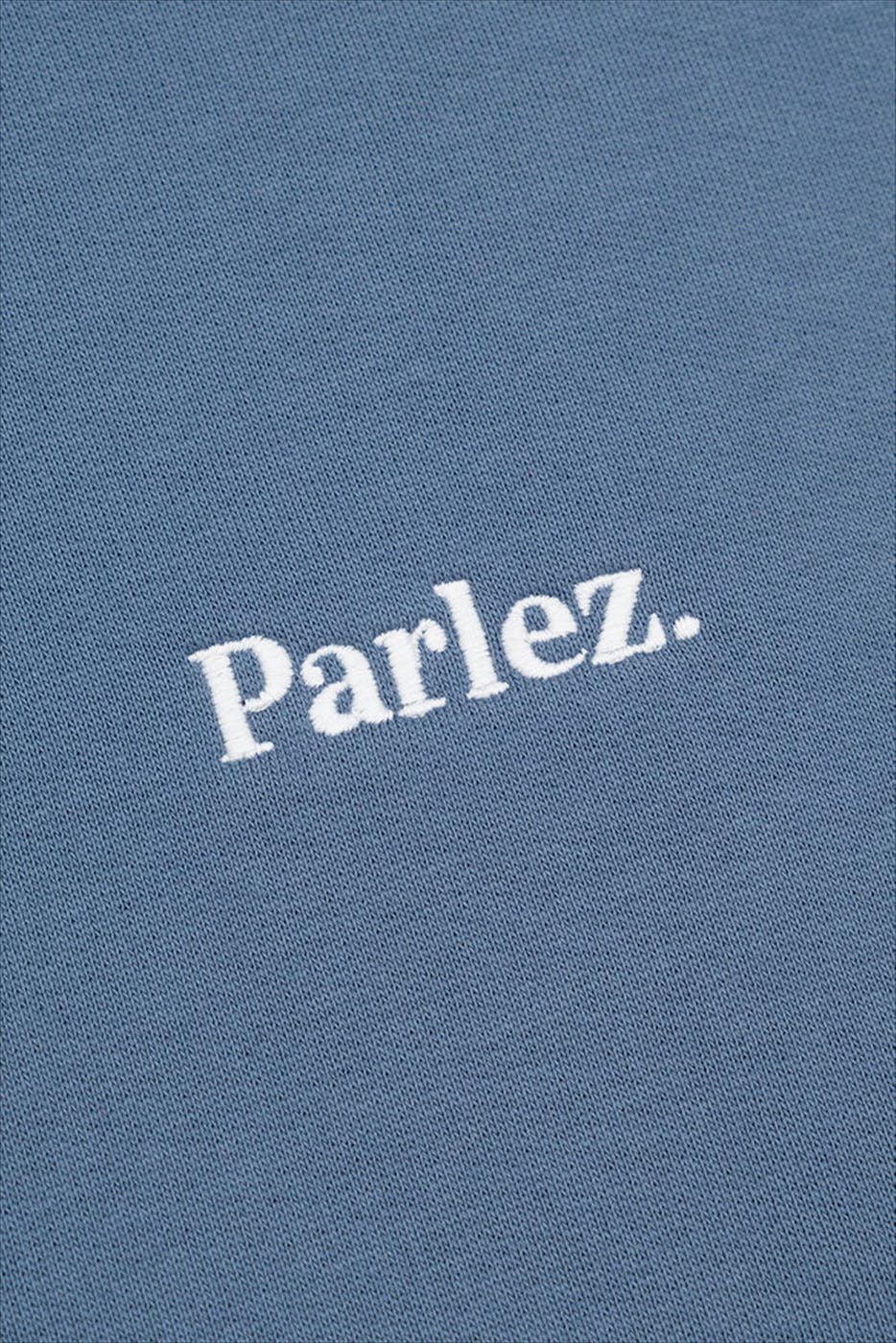 PARLEZ - Blauwe Vernon sweater