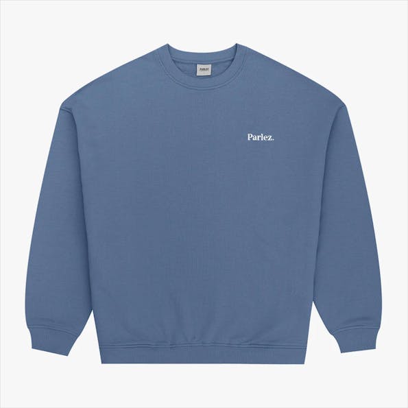 PARLEZ - Blauwe Vernon sweater