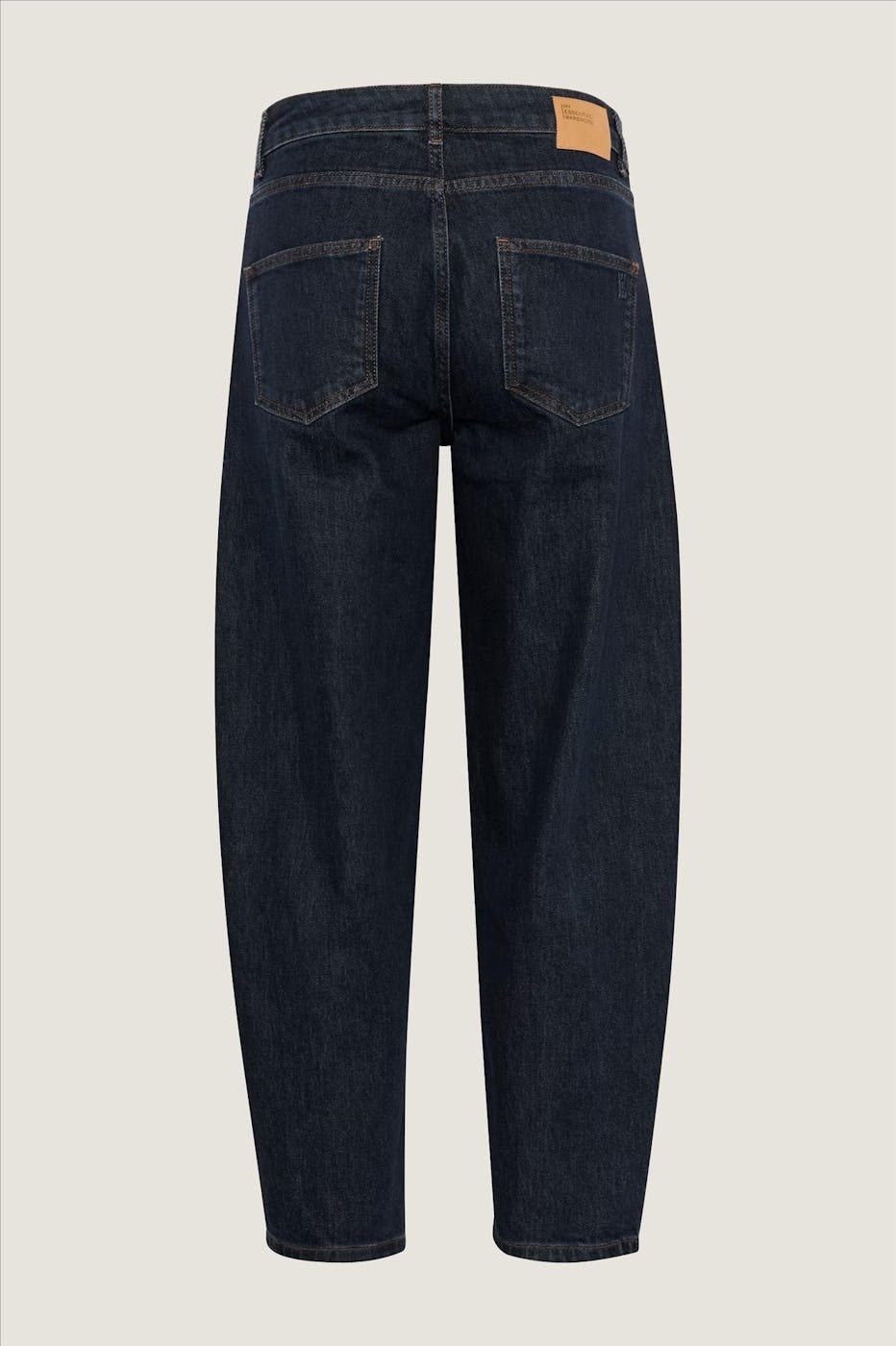 My Essential Wardrobe - Donkerblauwe Baloo barrel jeans