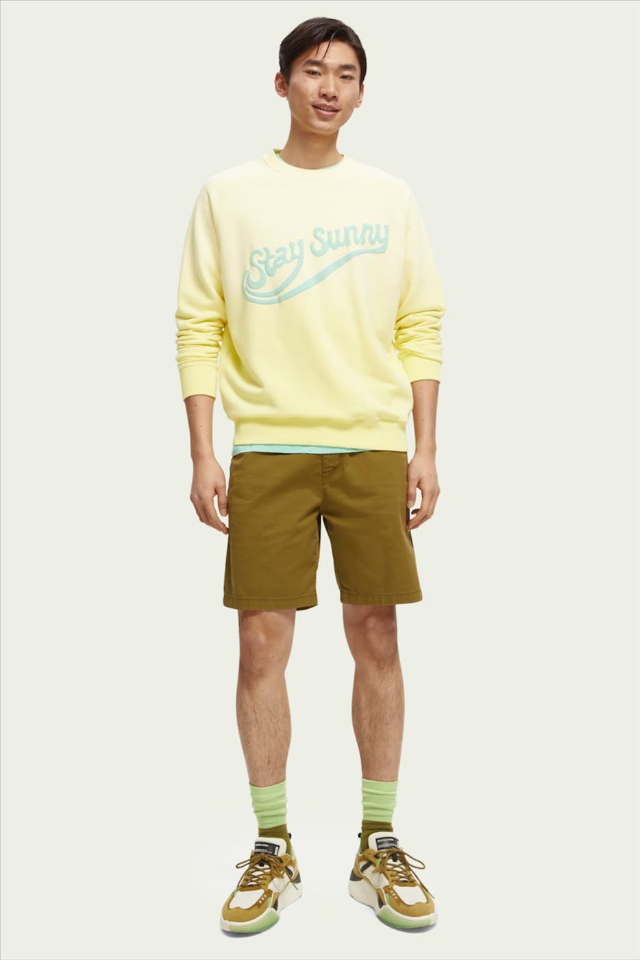 Scotch & Soda - Kaki Stuart short