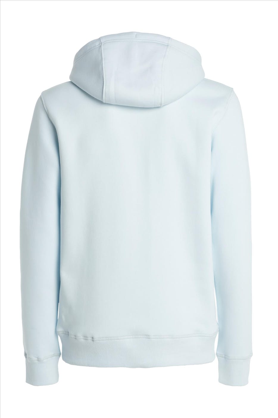 Tommy Jeans - Lichtblauwe Regular Solid hoodie