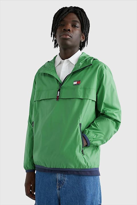 Tommy Jeans - Groene Tech Chicago jas