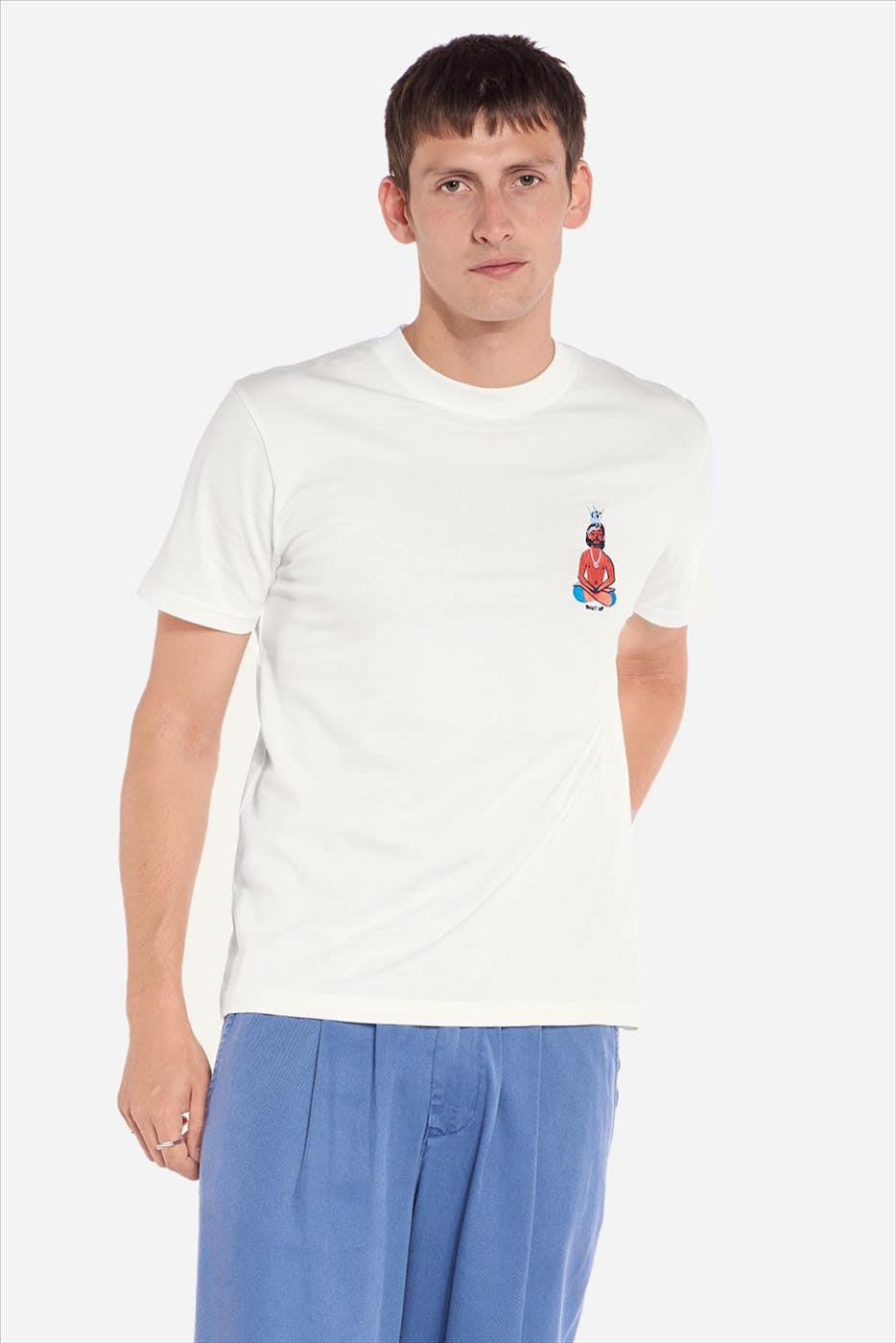 OLOW -  Witte Yogi T-shirt