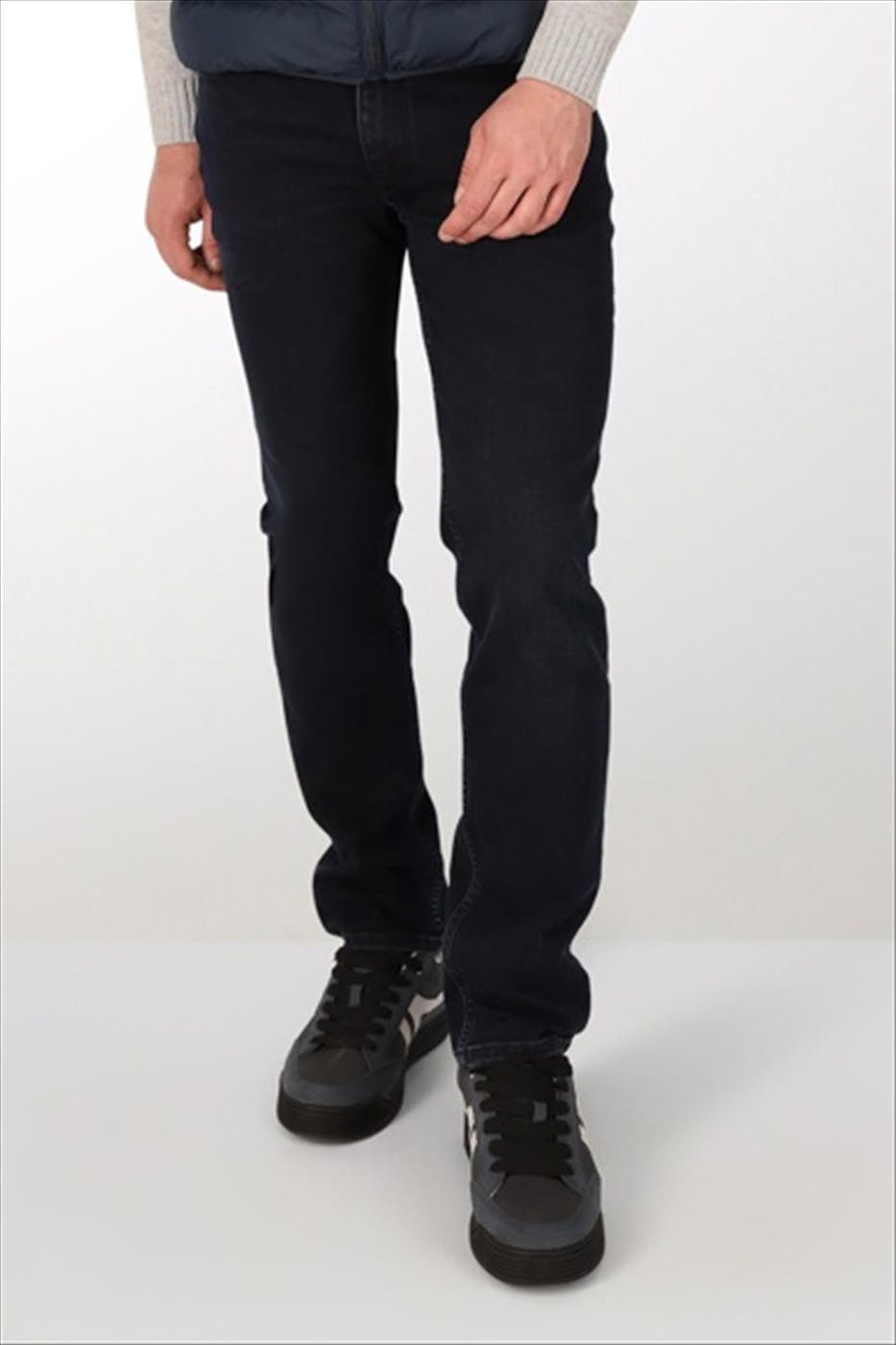 Lee Cooper - Donkerblauwe LC110ZP straight slim jeans