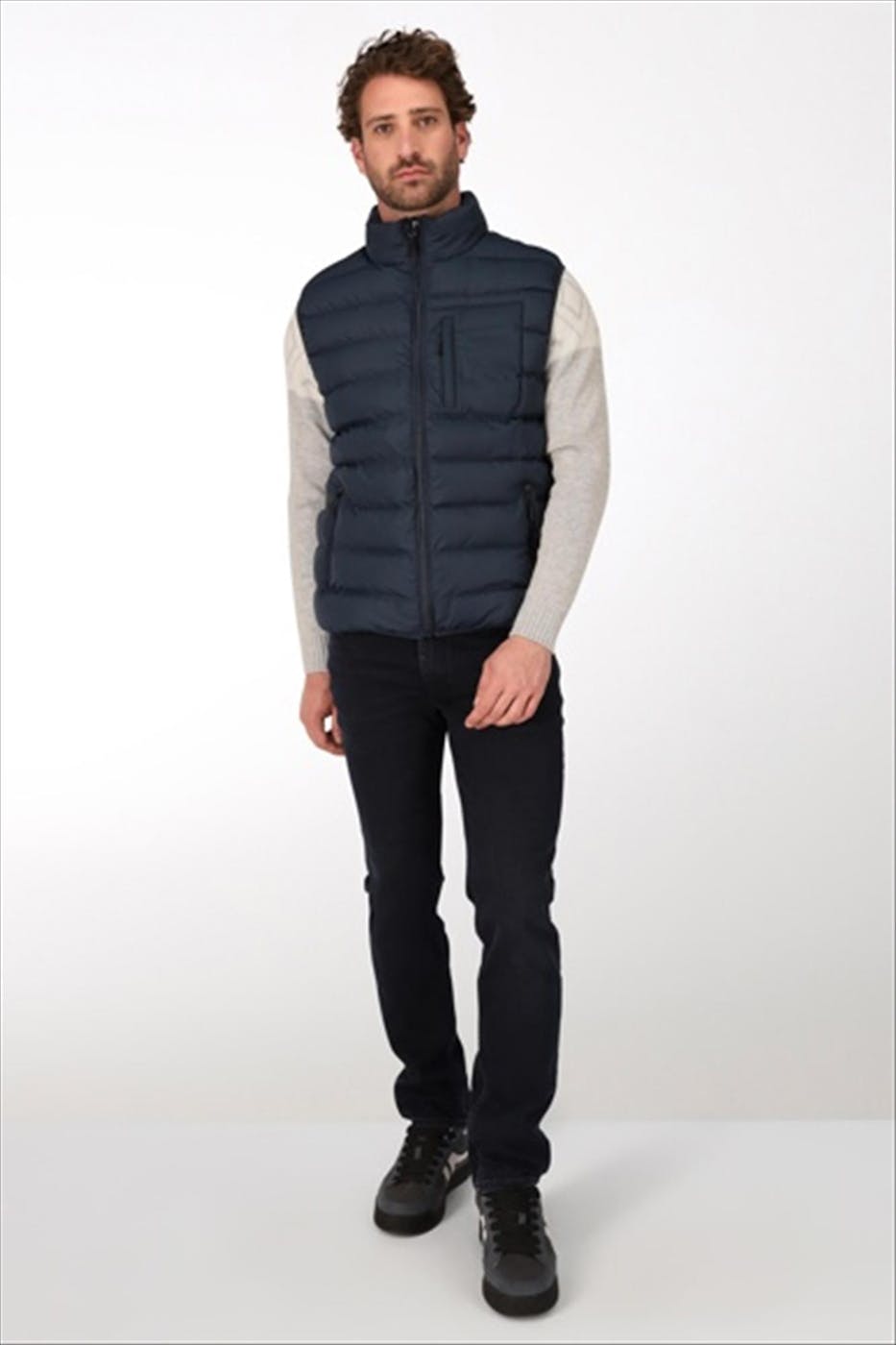 Lee Cooper - Donkerblauwe LC110ZP straight slim jeans