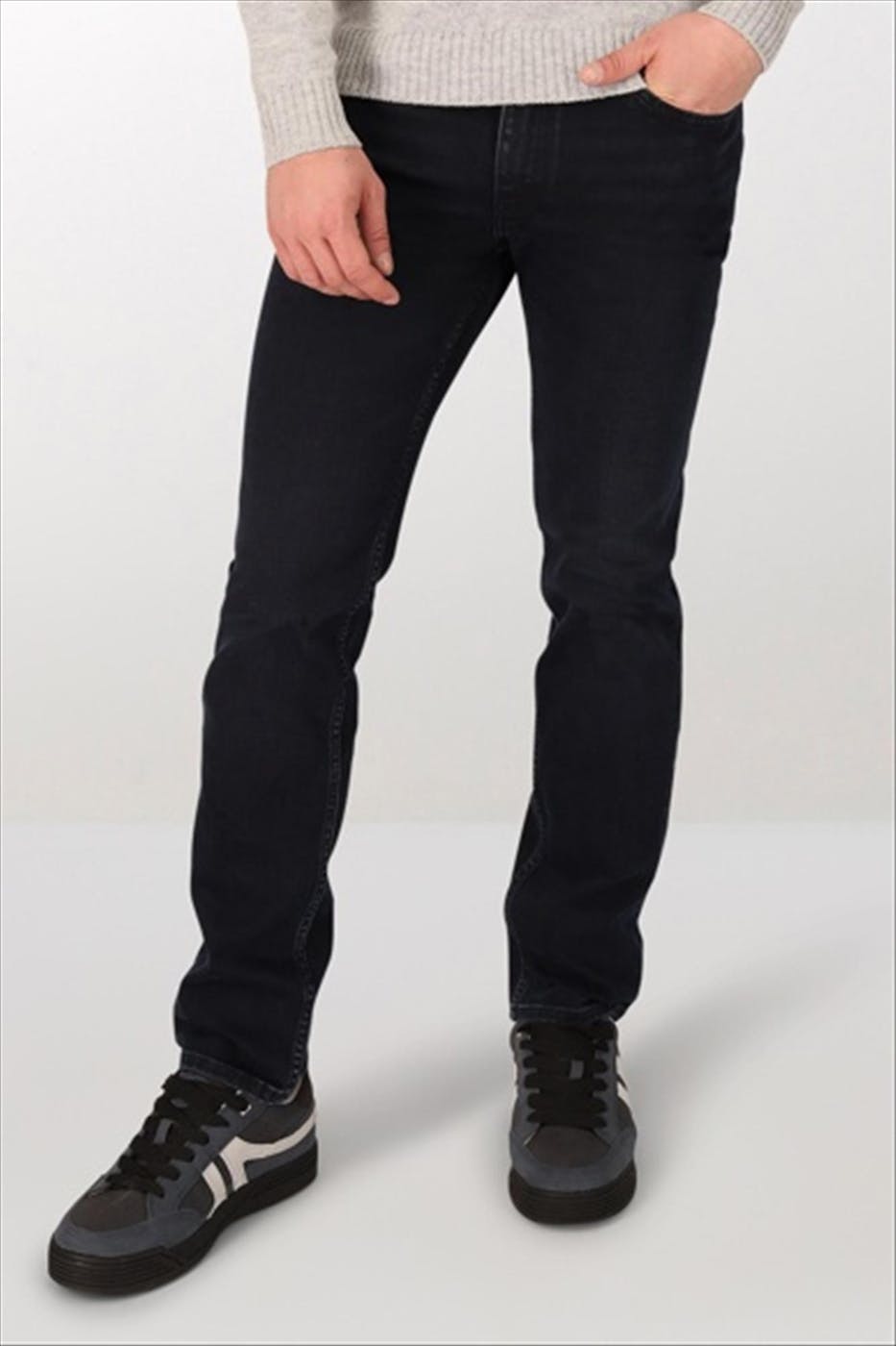 Lee Cooper - Donkerblauwe LC110ZP straight slim jeans