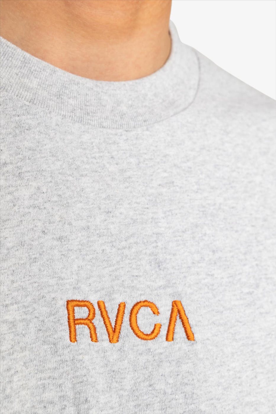 RVCA - Lichtgrijze Love Me Not T-shirt