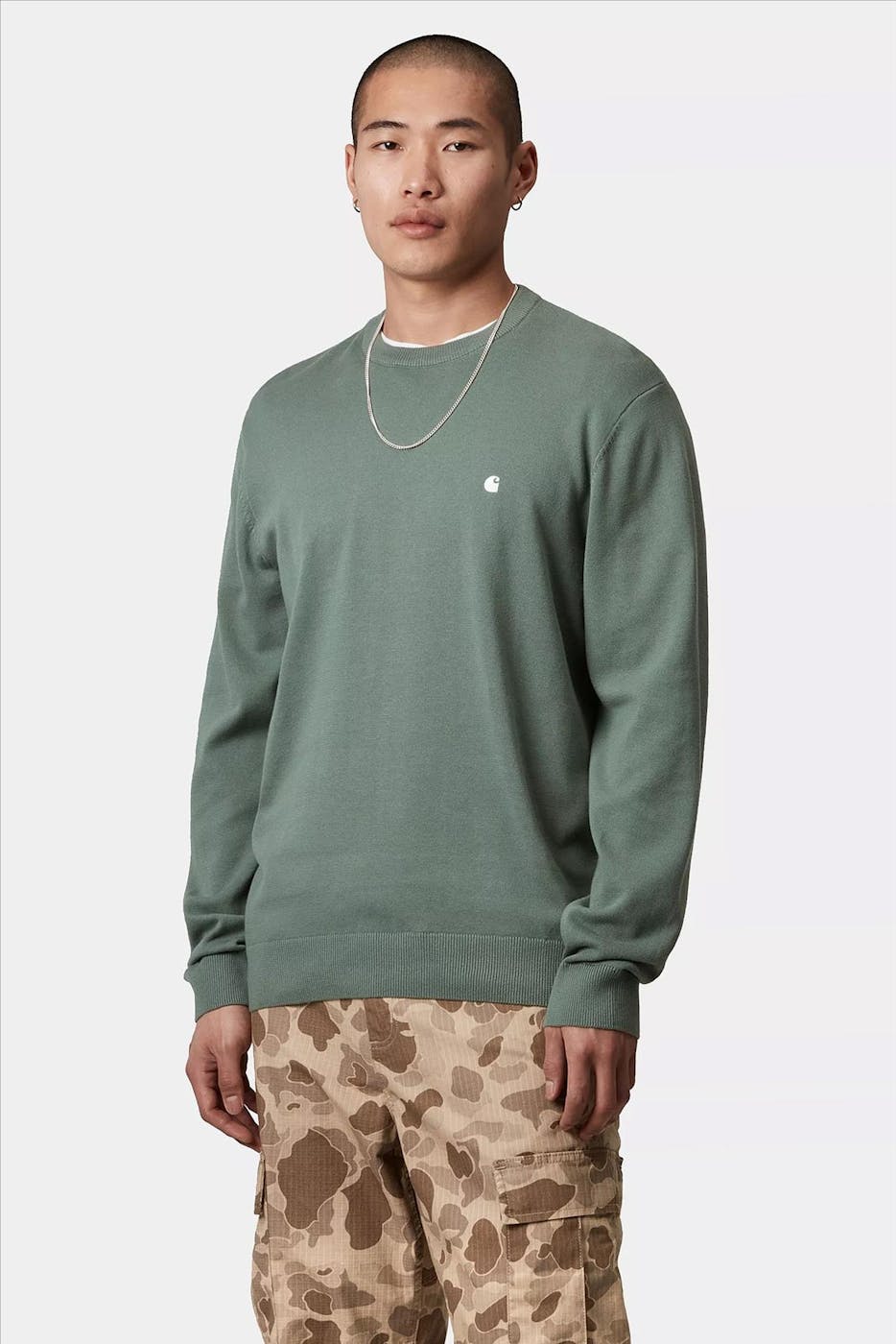 Carhartt WIP - Groene Madison trui