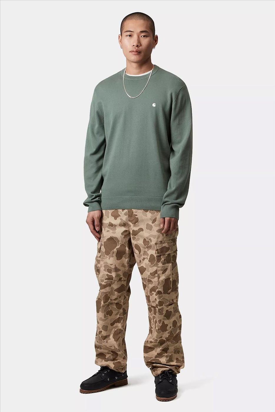 Carhartt WIP - Groene Madison trui