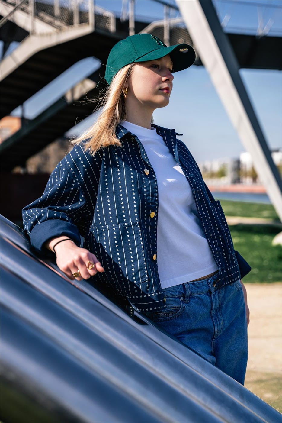 Carhartt WIP - Donkerblauwe Drewe jacket
