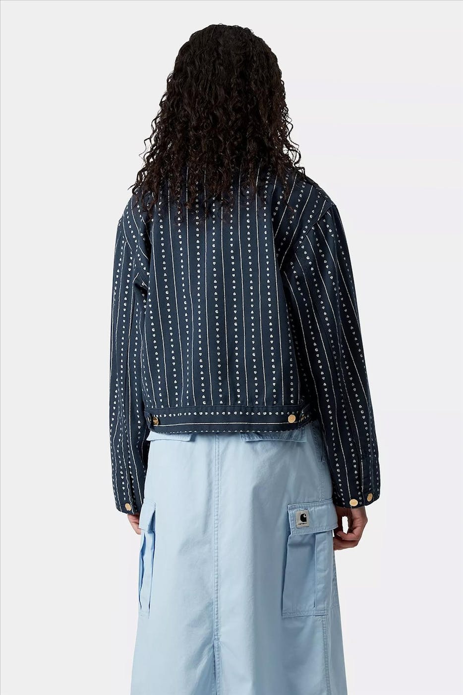 Carhartt WIP - Donkerblauwe Drewe jacket