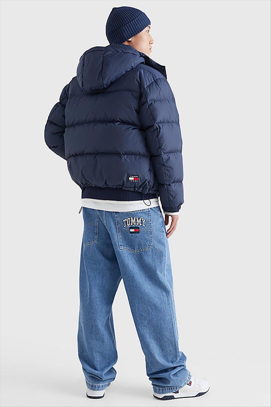 Tommy Jeans - Donkerblauwe Alaska Puffer jas