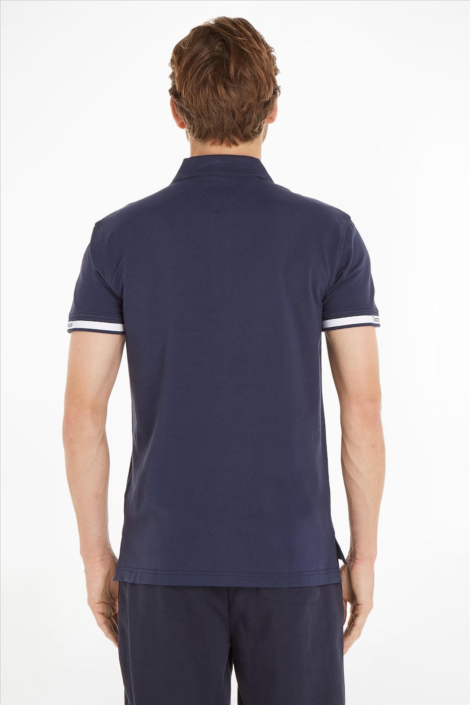 Tommy Jeans - Donkerblauwe Classic Essential polo