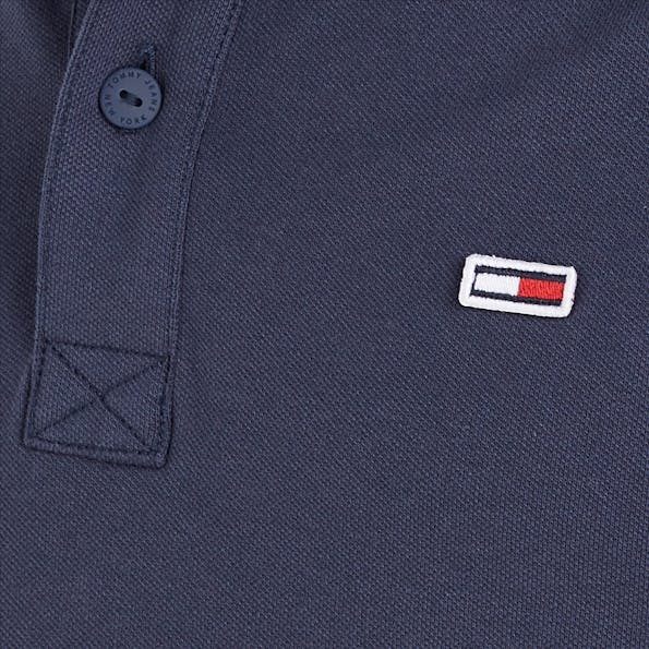Tommy Jeans - Donkerblauwe Classic Essential polo