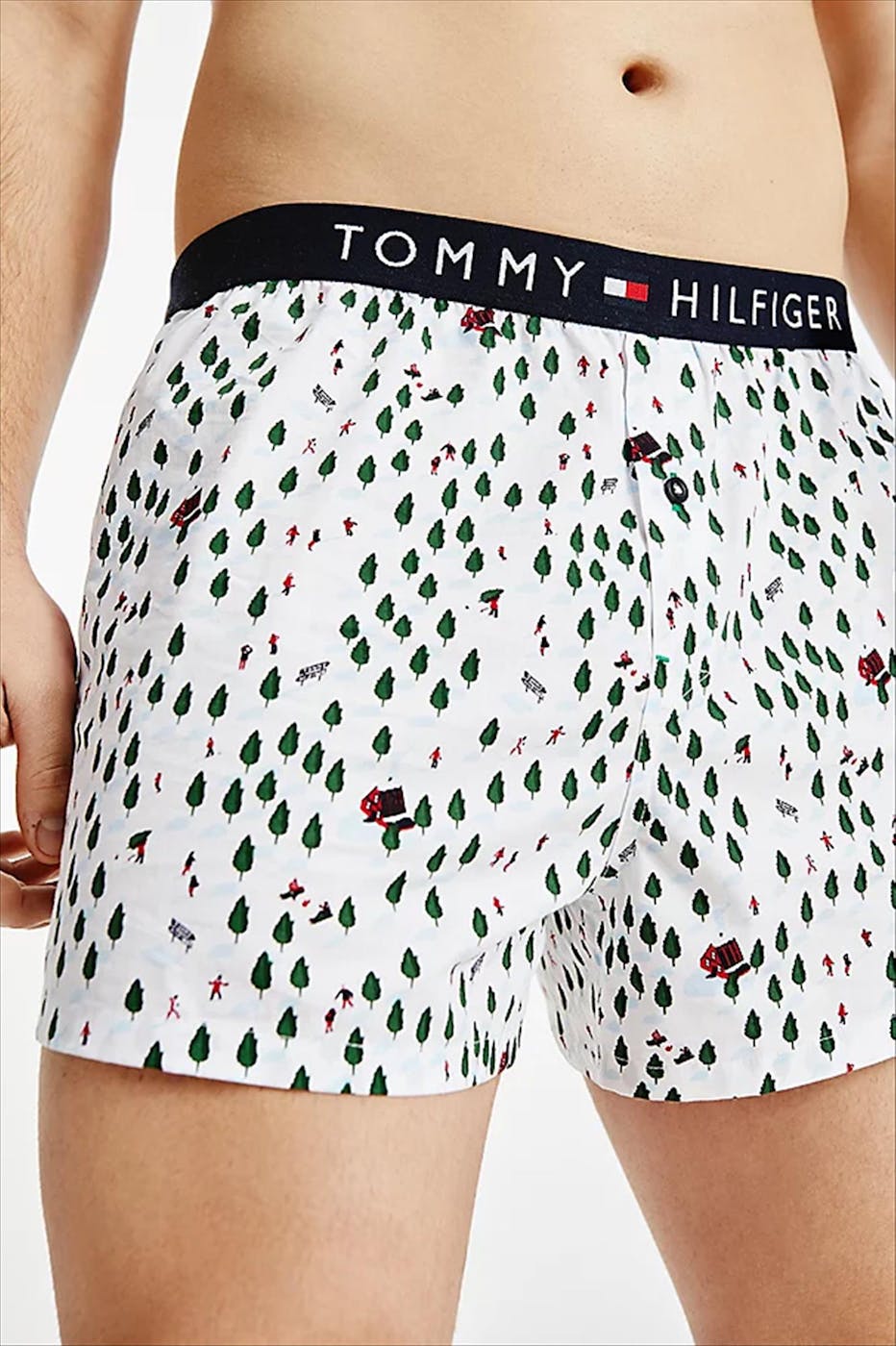 Tommy Hilfiger Underwear - Zwart-beige Trunk & Sock Set