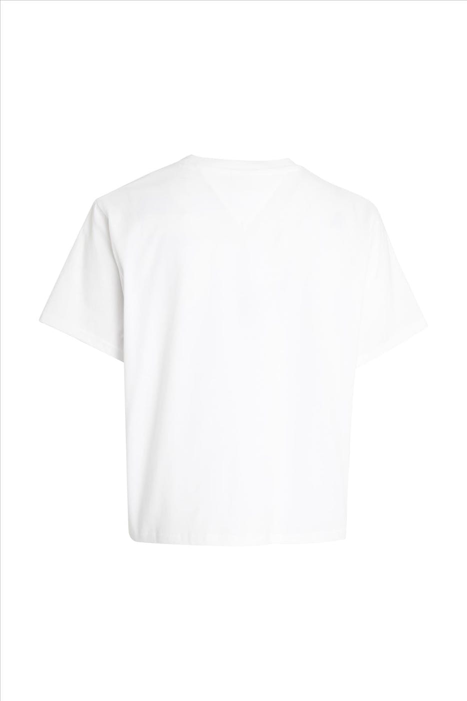 Tommy Jeans - Witte Boxy Essential Logo T-shirt