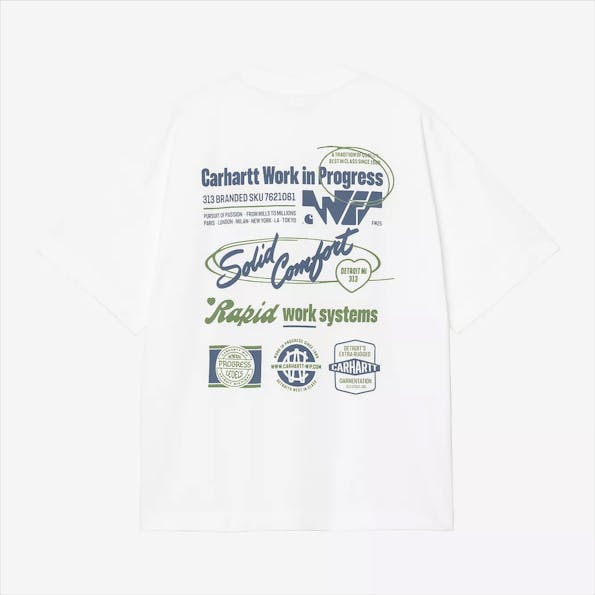 Carhartt WIP - Witte Networks T-shirt