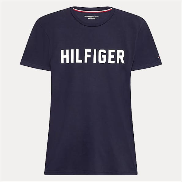 Tommy Hilfiger Underwear - Donkerblauwe Crew Neck Tee Hilfiger T-shirt
