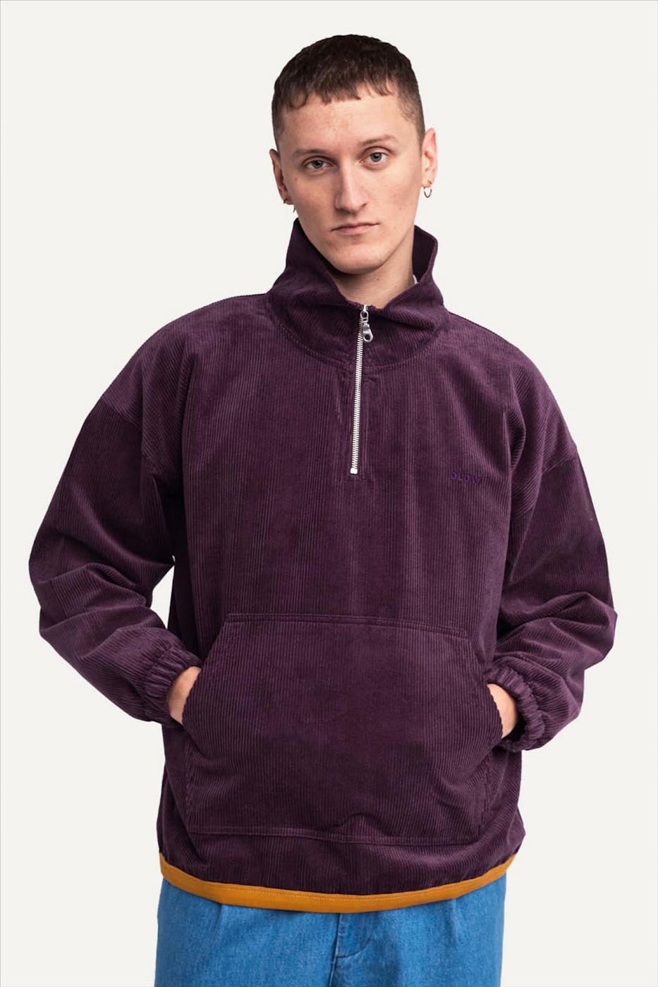 OLOW - Paarse Bangor sweater